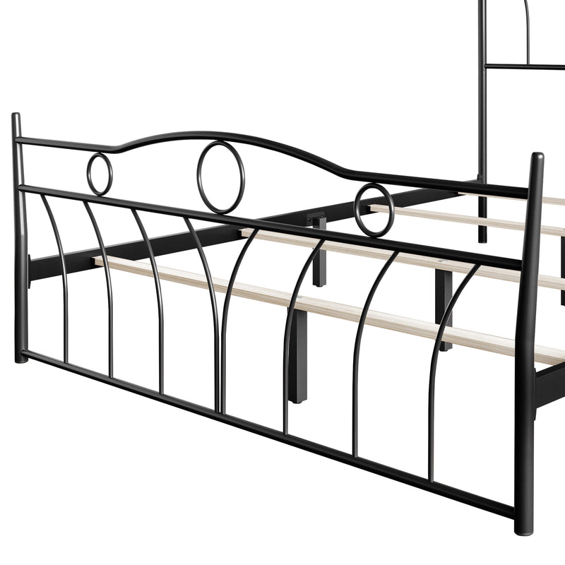 Home Design Shelby Metal Bed Frame