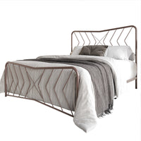 Home Design Fargo Metal Bed Frame