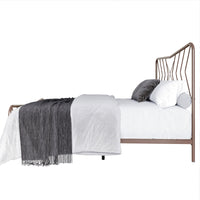 Home Design Fargo Metal Bed Frame