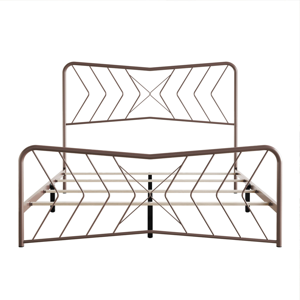 Home Design Fargo Metal Bed Frame