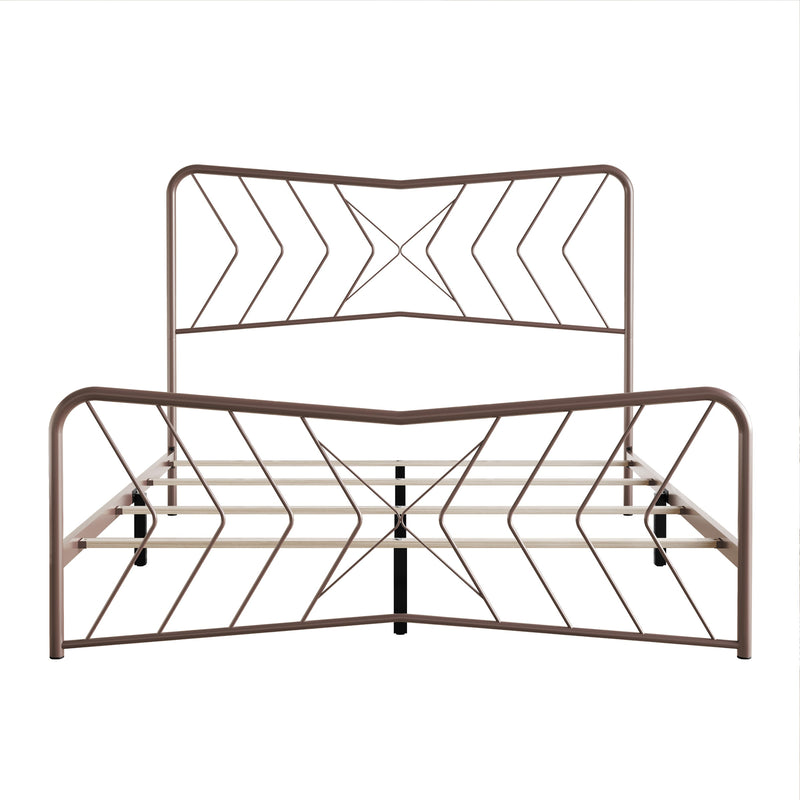 Home Design Fargo Metal Bed Frame