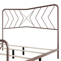 Home Design Fargo Metal Bed Frame