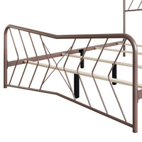 Home Design Fargo Metal Bed Frame