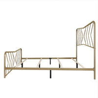 Home Design Fargo Metal Bed Frame