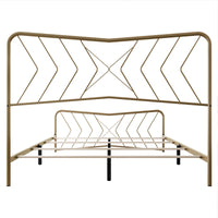 Home Design Fargo Metal Bed Frame