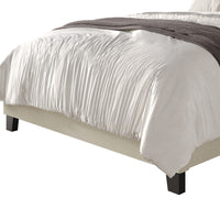 Home Design Lufkin Upholstered Panel Bed Frame