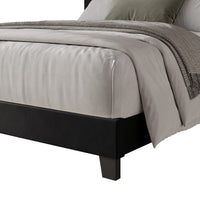 Home Design Vallejo Velvet Upholstered Panel Bed Frame For Adult, Box Spring Required