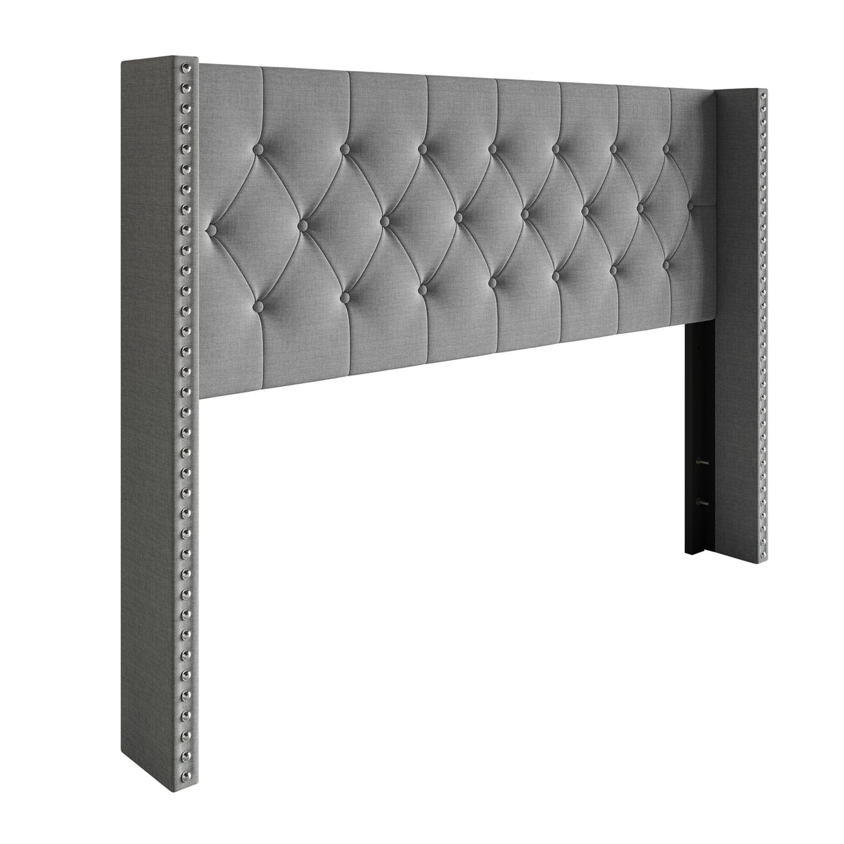 Home Design Grinnell Twin Tufted Upholstered Headboard