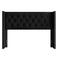 Home Design Grinnell Twin Tufted Upholstered Headboard