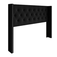 Home Design Grinnell Twin Tufted Upholstered Headboard