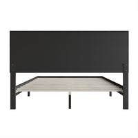 Home Design Sitka Velvet Upholstered Platform Bed Frame
