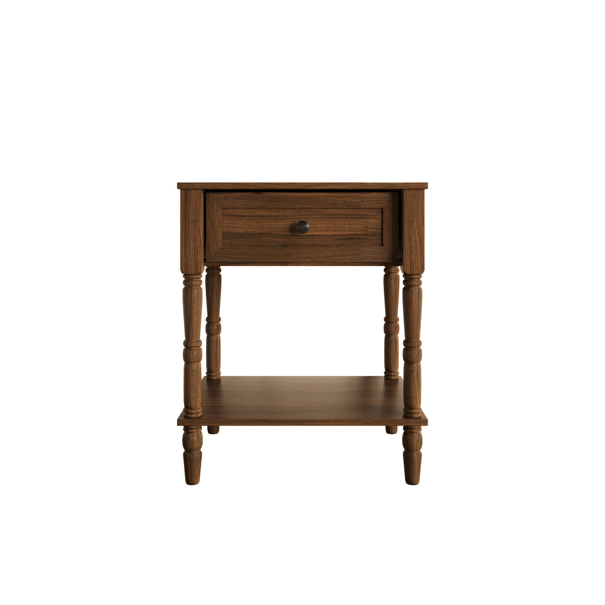 Rumford 1-Drawer Nightstand for Adult, Modern Bedside Table with Storage