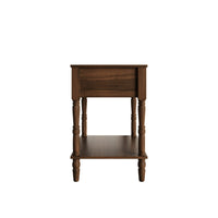 Home Design Rumford 1-Drawer Nightstand for Adult, Modern Bedside Table with Storage