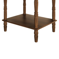 Home Design Rumford 1-Drawer Nightstand for Adult, Modern Bedside Table with Storage