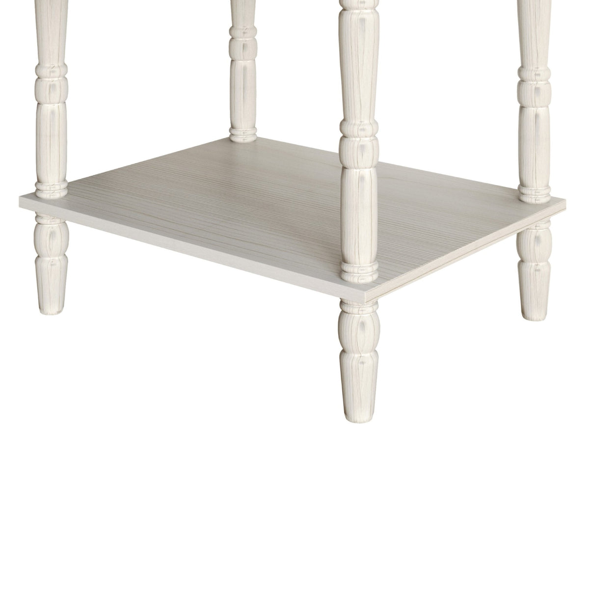 Home Design Rumford 1-Drawer Nightstand for Adult, Modern Bedside Table with Storage