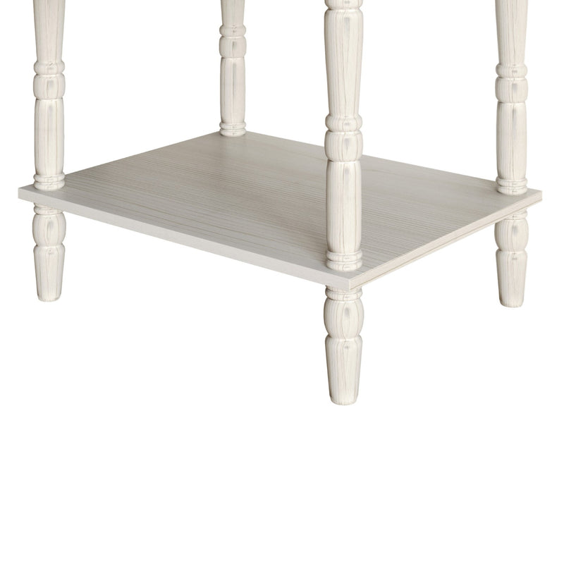 Home Design Rumford 1-Drawer Nightstand for Adult, Modern Bedside Table with Storage