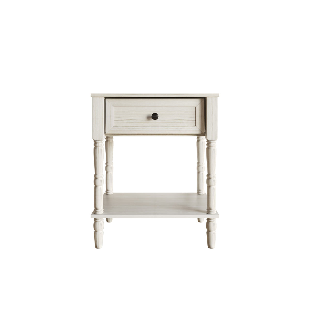 Rumford 1-Drawer Nightstand for Adult, Modern Bedside Table with Storage