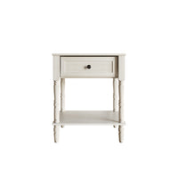 Rumford 1-Drawer Nightstand for Adult, Modern Bedside Table with Storage