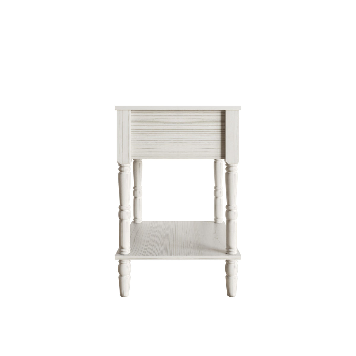 Rumford 1-Drawer Nightstand for Adult, Modern Bedside Table with Storage