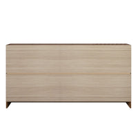 Altoona 6-Drawer Dresser, Modern Wood Grain Storage Dresser