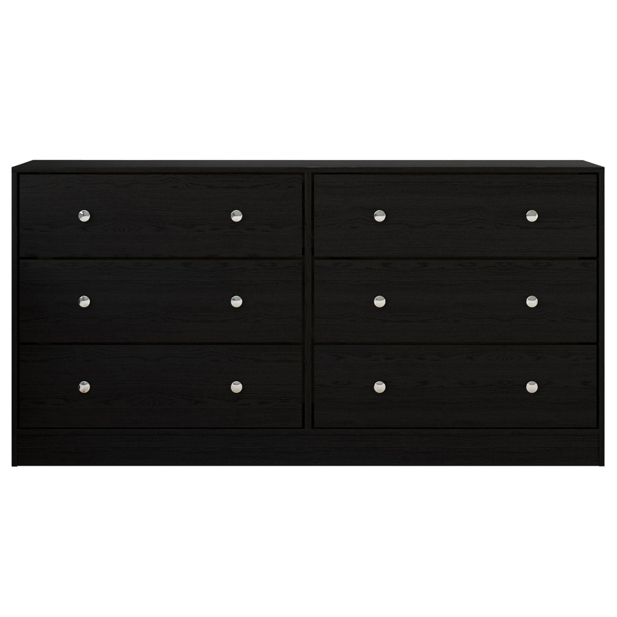 Altoona 6-Drawer Dresser, Modern Wood Grain Storage Dresser