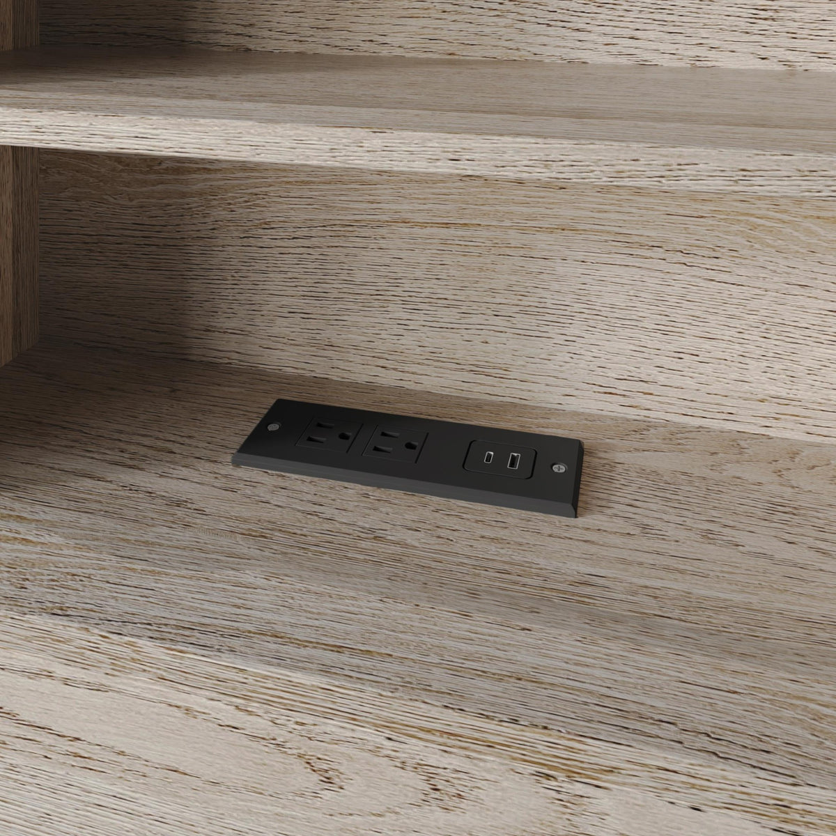 Home Design Pomona Freestanding Bookcase Storage Headboard with Shelves