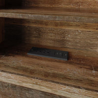 Home Design Pomona Freestanding Bookcase Storage Headboard with Shelves