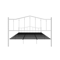 Home Design Atmore Metal Platform Bed Frame, Iron Bed with Headboard & Footboard, No Box Spring Needed