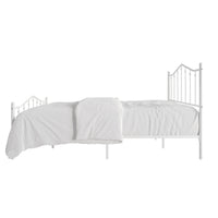 Home Design Atmore Metal Platform Bed Frame, Iron Bed with Headboard & Footboard, No Box Spring Needed