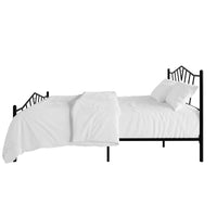 Home Design Valdosta Metal Platform Bed, No Box Spring Required, Modern Design, Easy Assembly