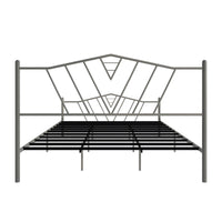 Home Design Valdosta Metal Platform Bed, No Box Spring Required, Modern Design, Easy Assembly