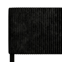 Home Design Romney Upholstered Headboard with Vertical Channel Tufting, Adjustable Height