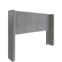 Home Design Lenox Upholstered Wingback Headboard, Soft Corduroy, Easy to Assemble