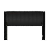 Home Design Lenox Upholstered Wingback Headboard, Soft Corduroy, Easy to Assemble