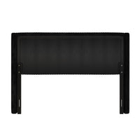 Home Design Lenox Upholstered Wingback Headboard, Soft Corduroy, Easy to Assemble