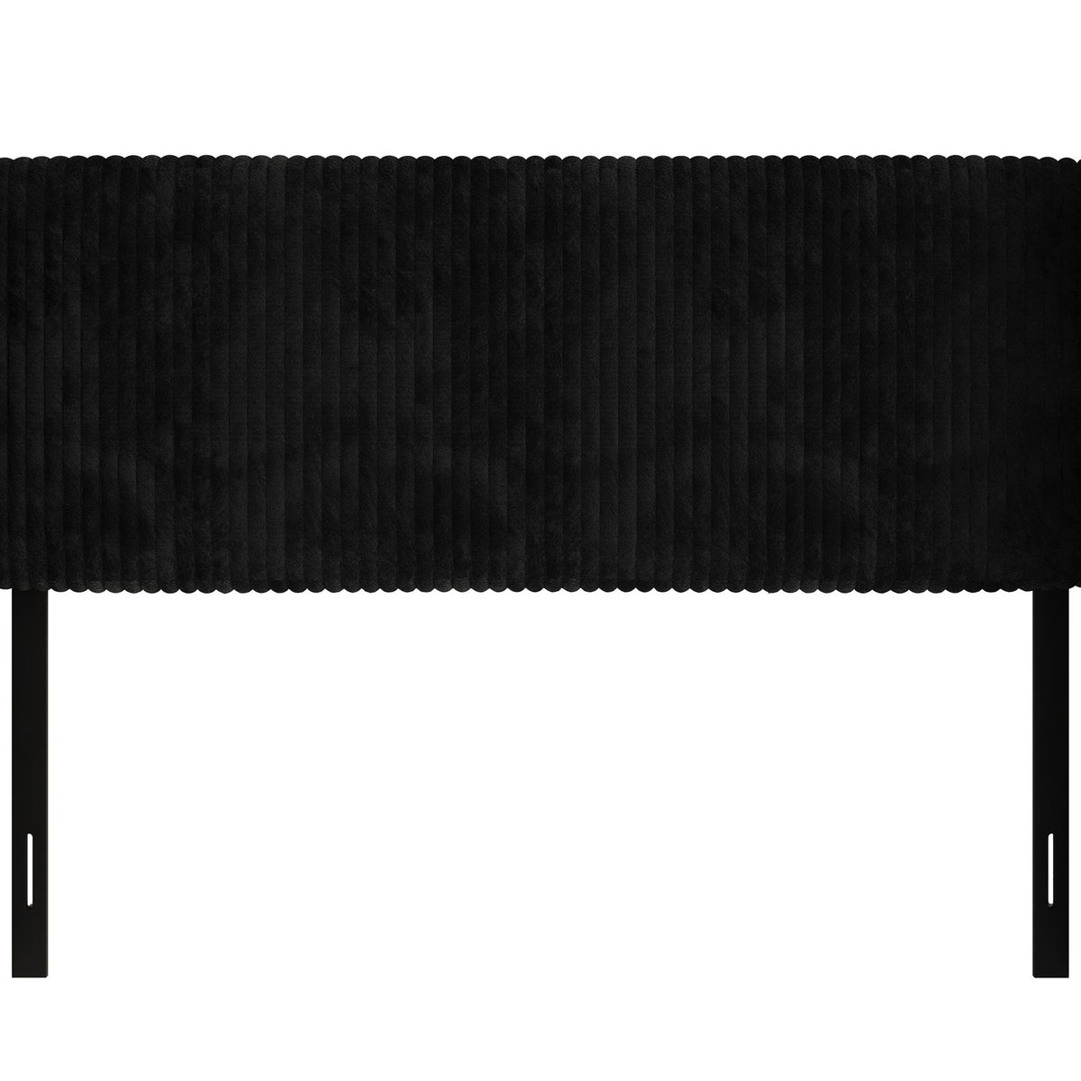 Home Design Lenox Upholstered Wingback Headboard, Soft Corduroy, Easy to Assemble