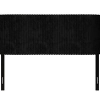 Home Design Lenox Upholstered Wingback Headboard, Soft Corduroy, Easy to Assemble