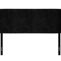 Home Design Lenox Upholstered Wingback Headboard, Soft Corduroy, Easy to Assemble