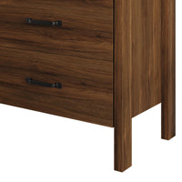 Home Design Alamosa Nightstand with Two Drawers and Open Shelf, Space-Saving Design (Set of 2)