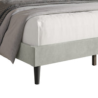 Montrose Upholstered Wingback Platform Bed