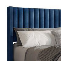 Montrose Upholstered Wingback Platform Bed