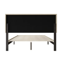Coventry Tufted Upholstered Platform Bed, Adjustable Headboard Height, No Box Spring Required
