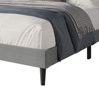 Hamden Tufted Upholstered Wingback Platform Bed Frame with Button-Tufted Headboard, No Box Spring Required