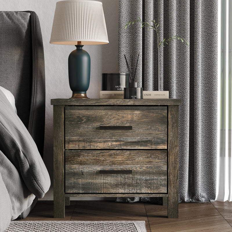 Home Design Niles Queen Bedroom Set, Brown