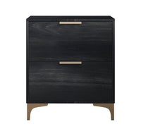 Home Design Samantha Nightstand, Gray