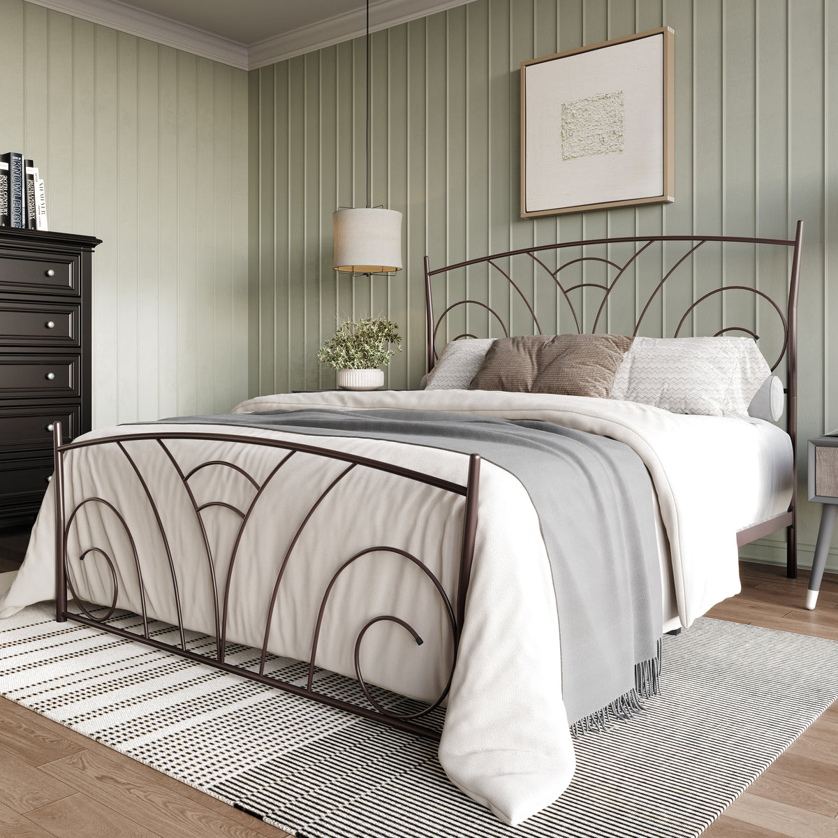 Home Design Essex Metal Bed