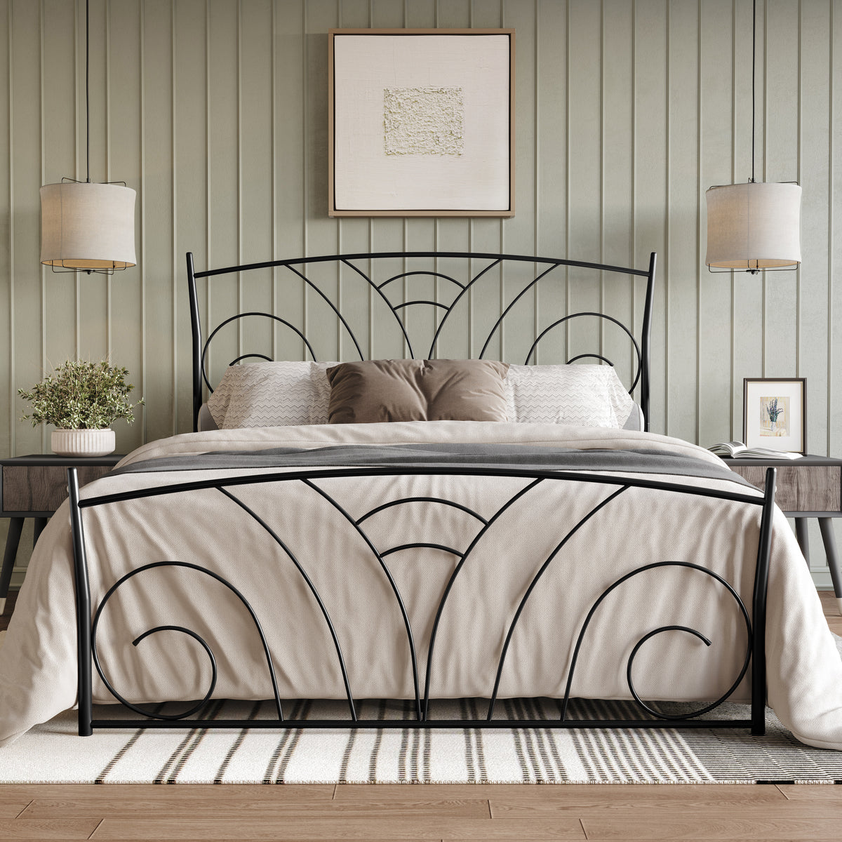 Home Design Essex Metal Bed