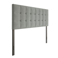 Home Design Ida Upholstered Transitional Adjustable Headboard With Button Tufted For Adult