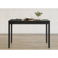 Home Design Greenville Dining Set, Black