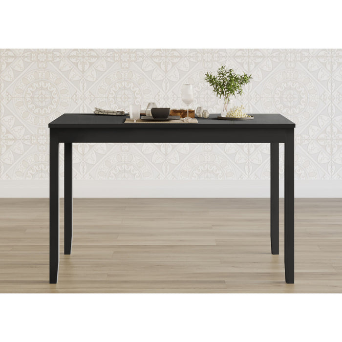 Home Design Greenville Dining Set, Black